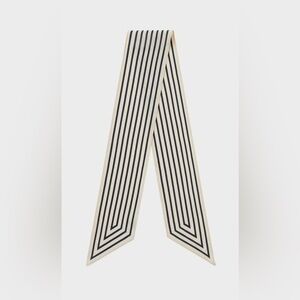 Toteme Signature Ribbon Silk Scarf